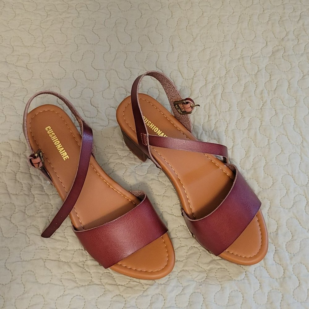 Sandals with chunky heel